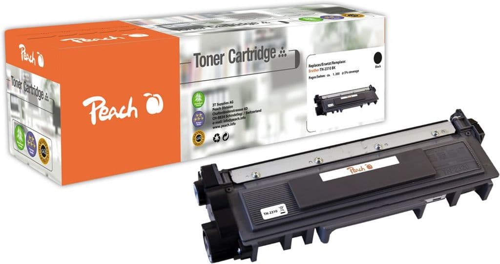 Peach-tonerkassetter som passer TN-2310 Tonerkassett svart for Brother