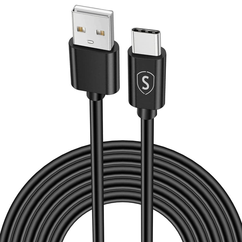 SiGN USB-C-kabel 2.1A, 2m - Svart