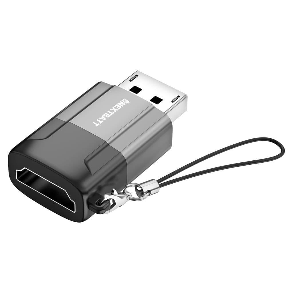 NEXTBATT DisplayPort til HDMI hunnadapter, 4k@30Hz - Svart