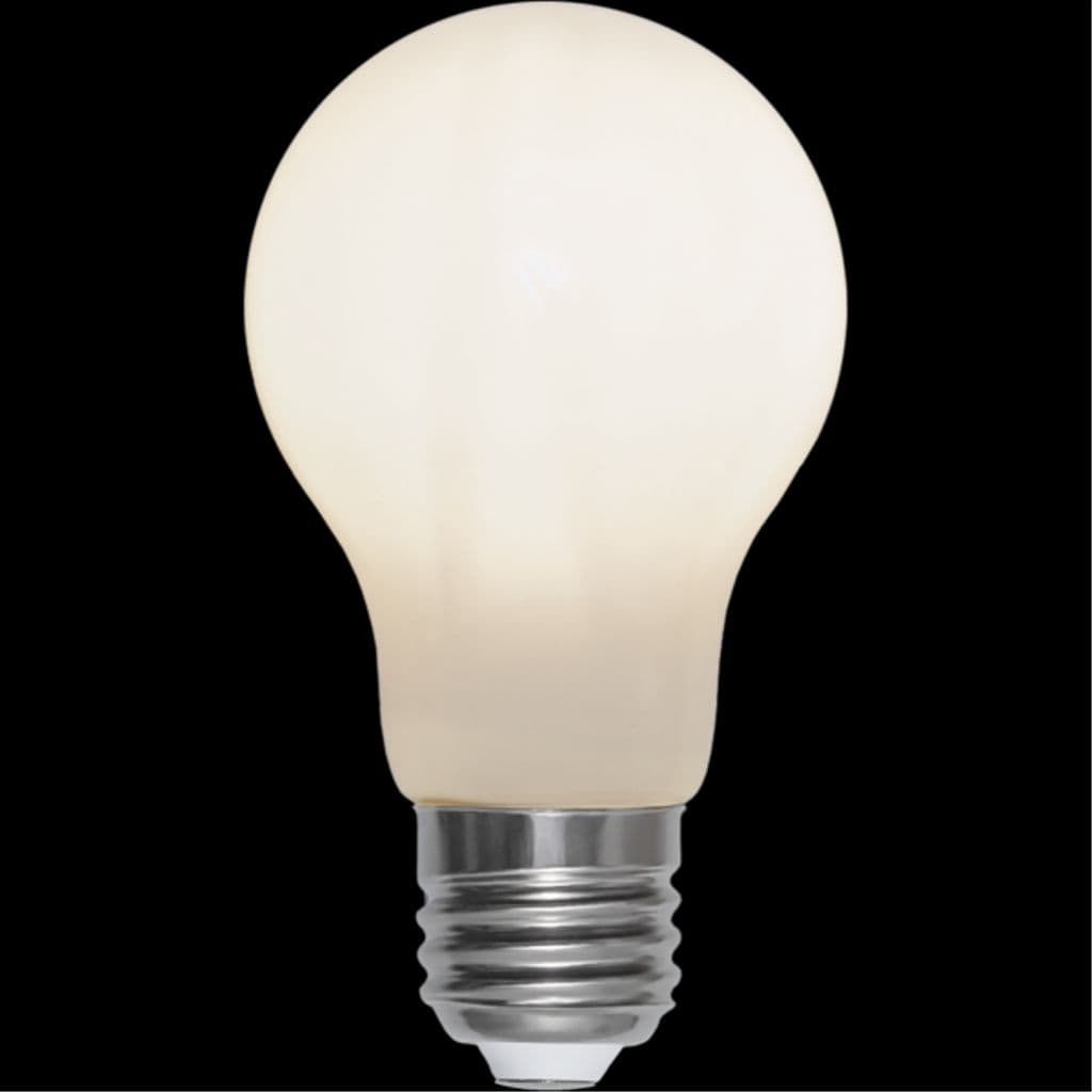 LED-lampe E27 A60 Ugjennomsiktig glødetråd RA90
