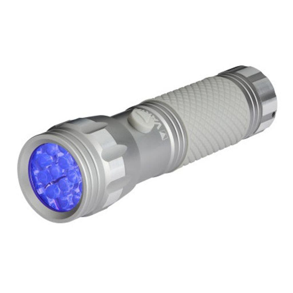 Varta UV LED-lommelykt – sølv