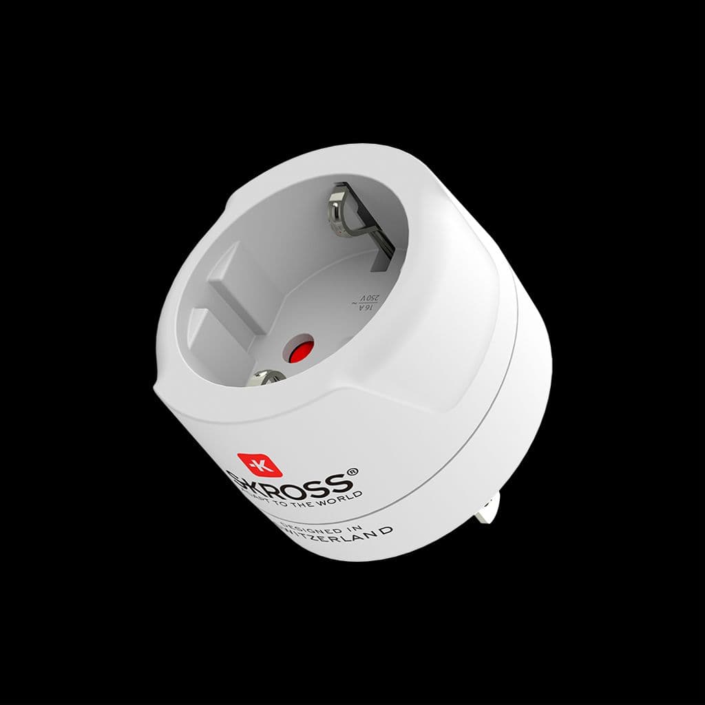 SKROSS Reiseadapter EU til USA - Hvit