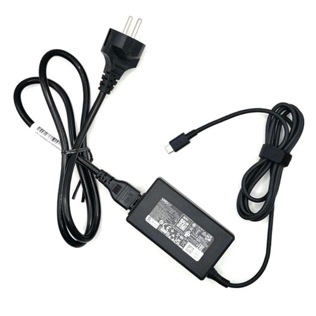 Acer originallader 65W 19V USB-C med EU-strømkabel