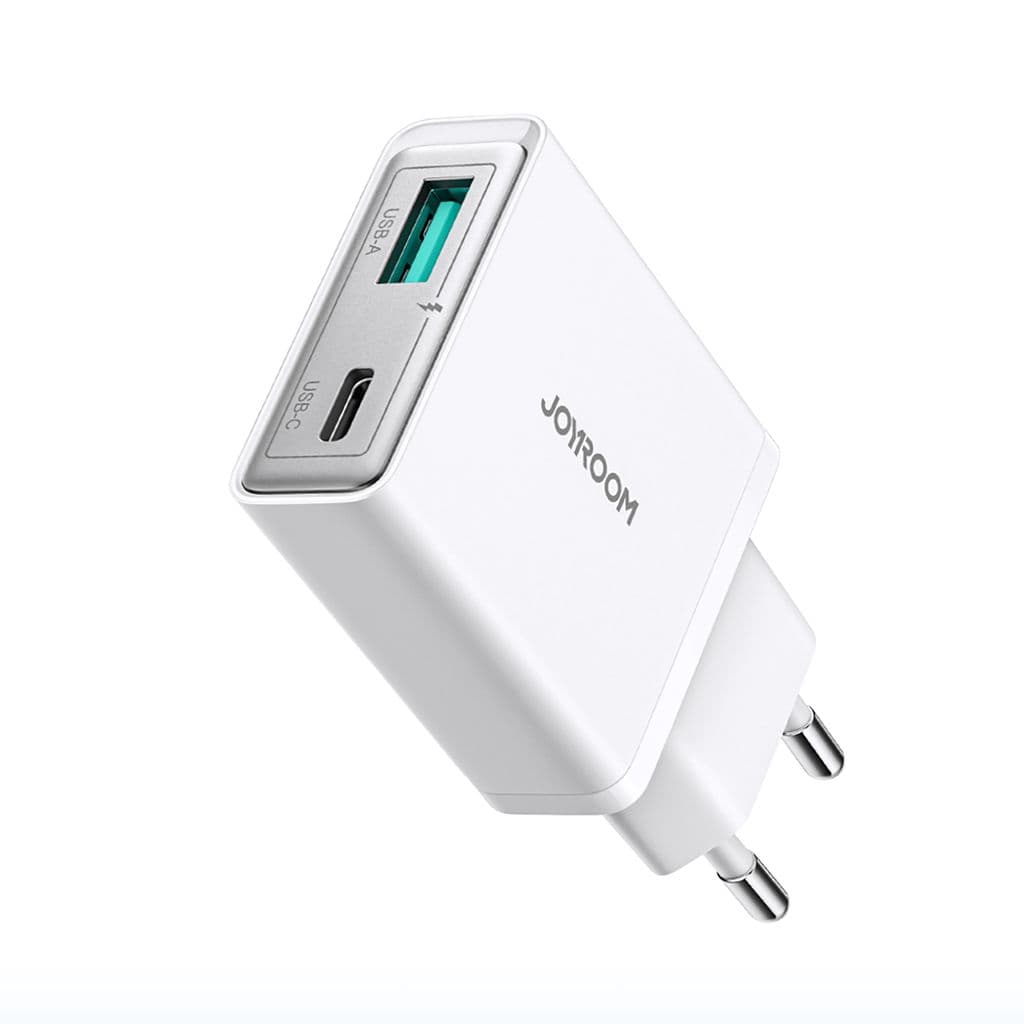 Joyroom Ultratynn Hurtiglader 20W Hvit