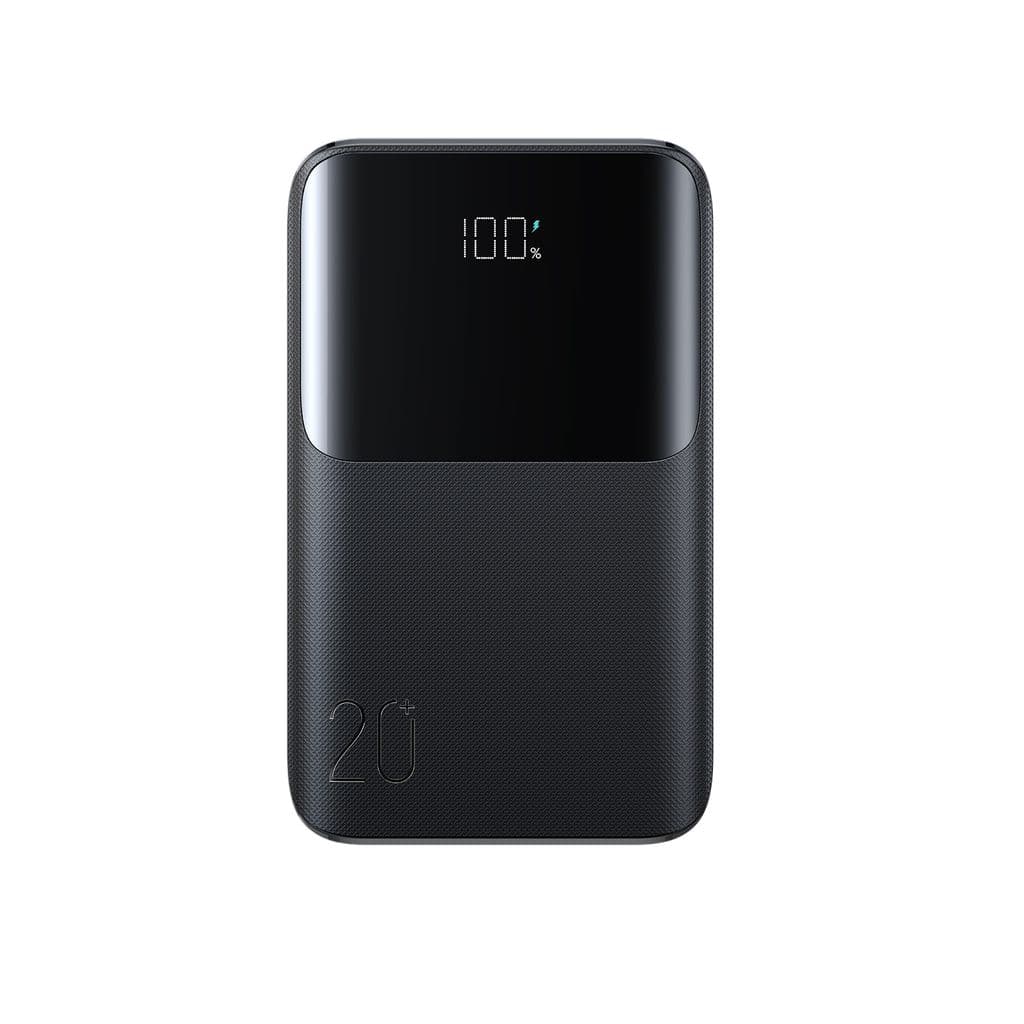 SiGN Ekstremt kraftig LED-powerbank 20 000 mAh, 22,5 W - Svart