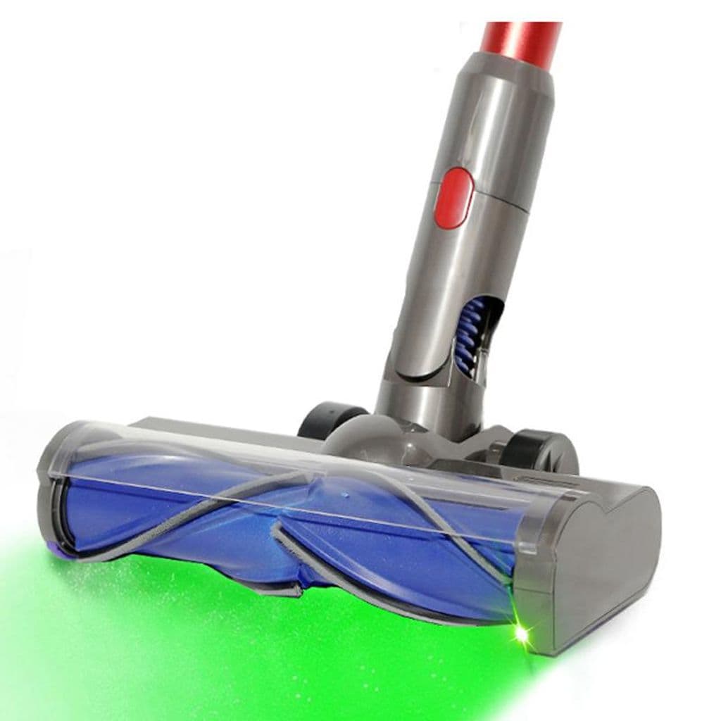 Direktedrevet børstehode med grønt lys for Dyson V7/V8/V10/V11/V15