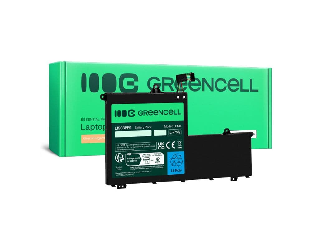 Green Cell Laptop-batteri Lenovo ThinkBook 11.5V 4650 mAh