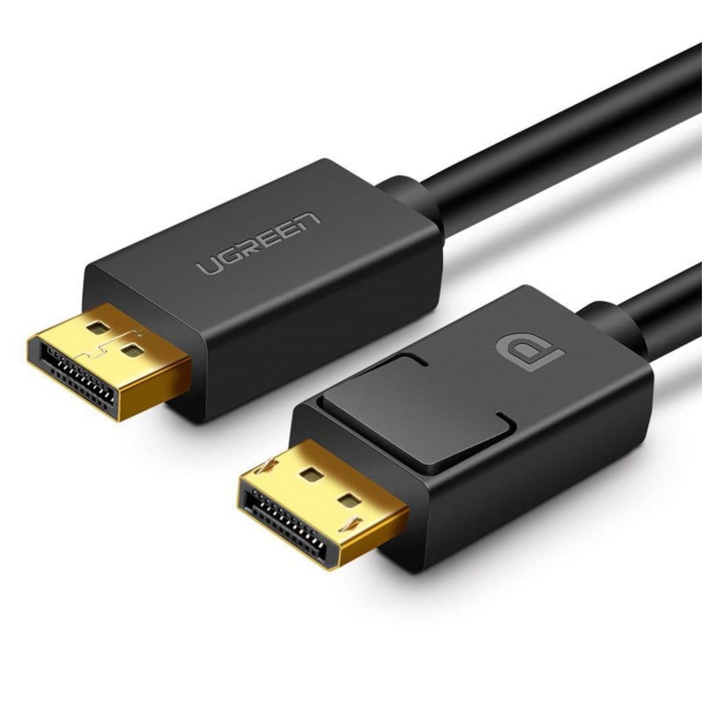 Ugreen 4K DisplayPort-kabel 1m - Svart