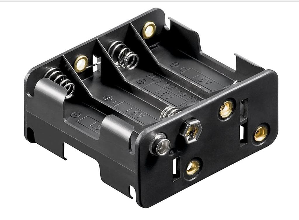 Batteriholder til 8st AA-batteri