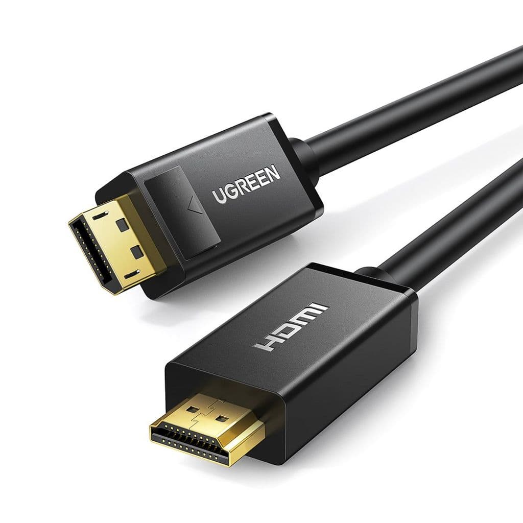 DisplayPort til HDMI-kabel Ugreen DP101 4K 3m – svart