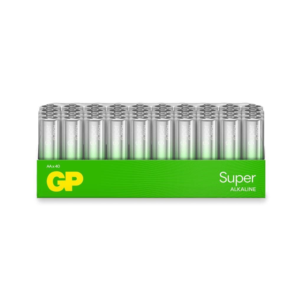 15A-S40/ LR6 batteri - 40 Pack AA