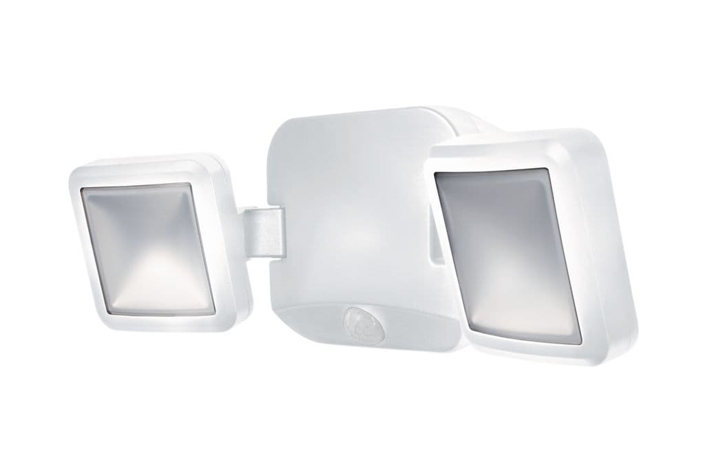 Ledvance LED belysning dobbel spotlight med bevegelsessensor - Hvit