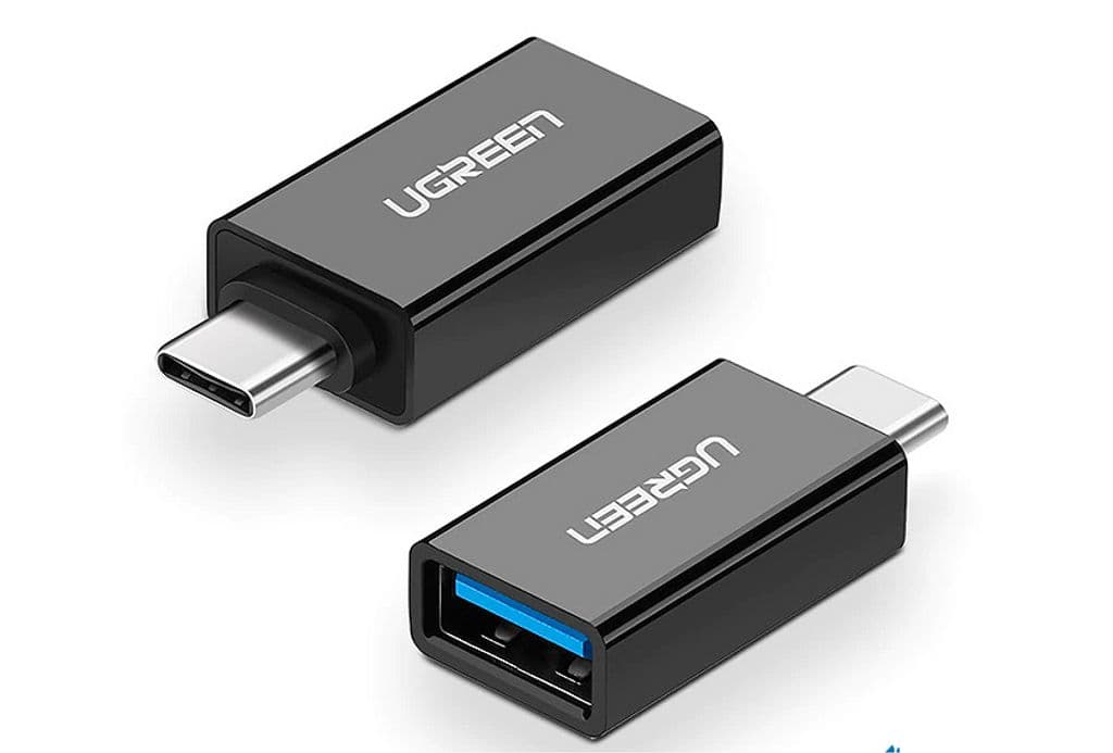 Ugreen USB-C til USB-A 3.0 Adapter - Svart
