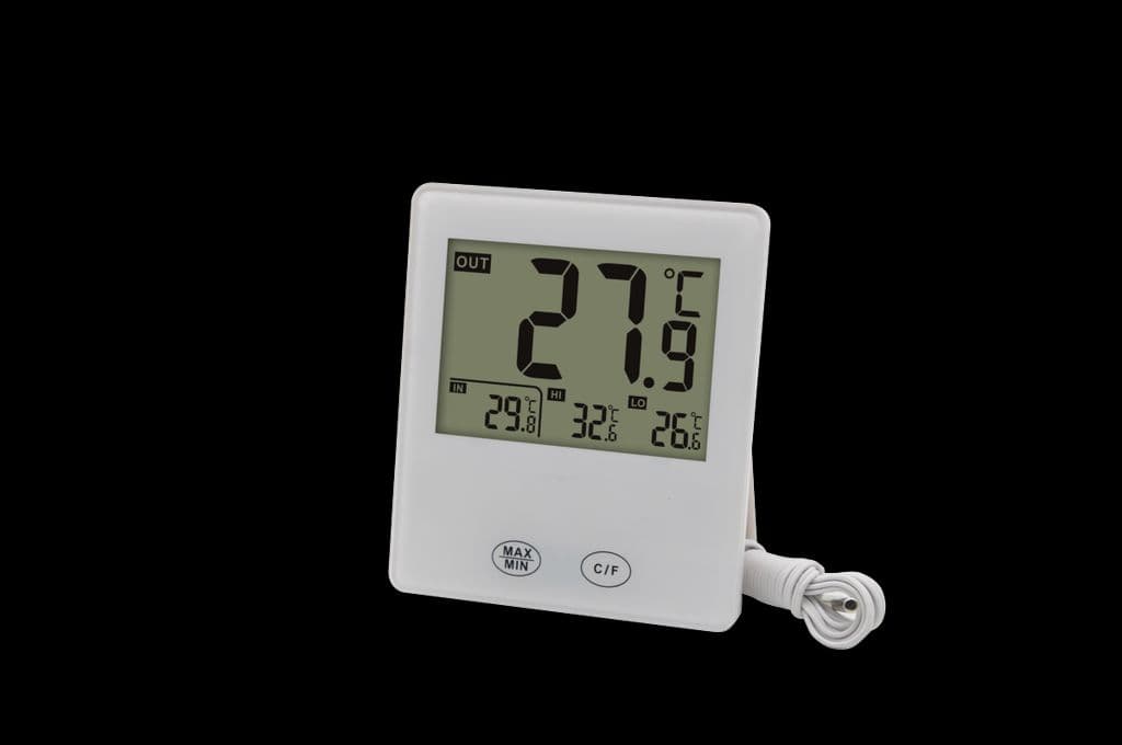 Nordic Quality Digital inne-utendørs termometer m kablet sensor