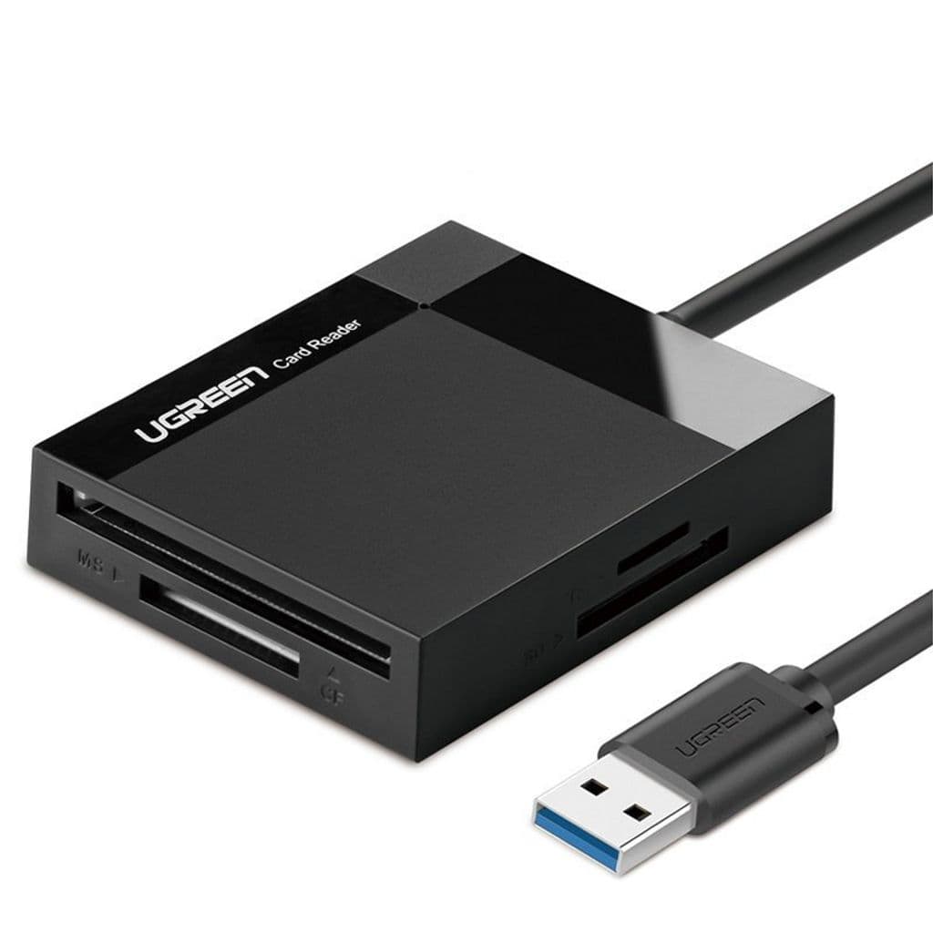 UGREEN SD/micro SD minnekortleser, USB 3.0, 50cm