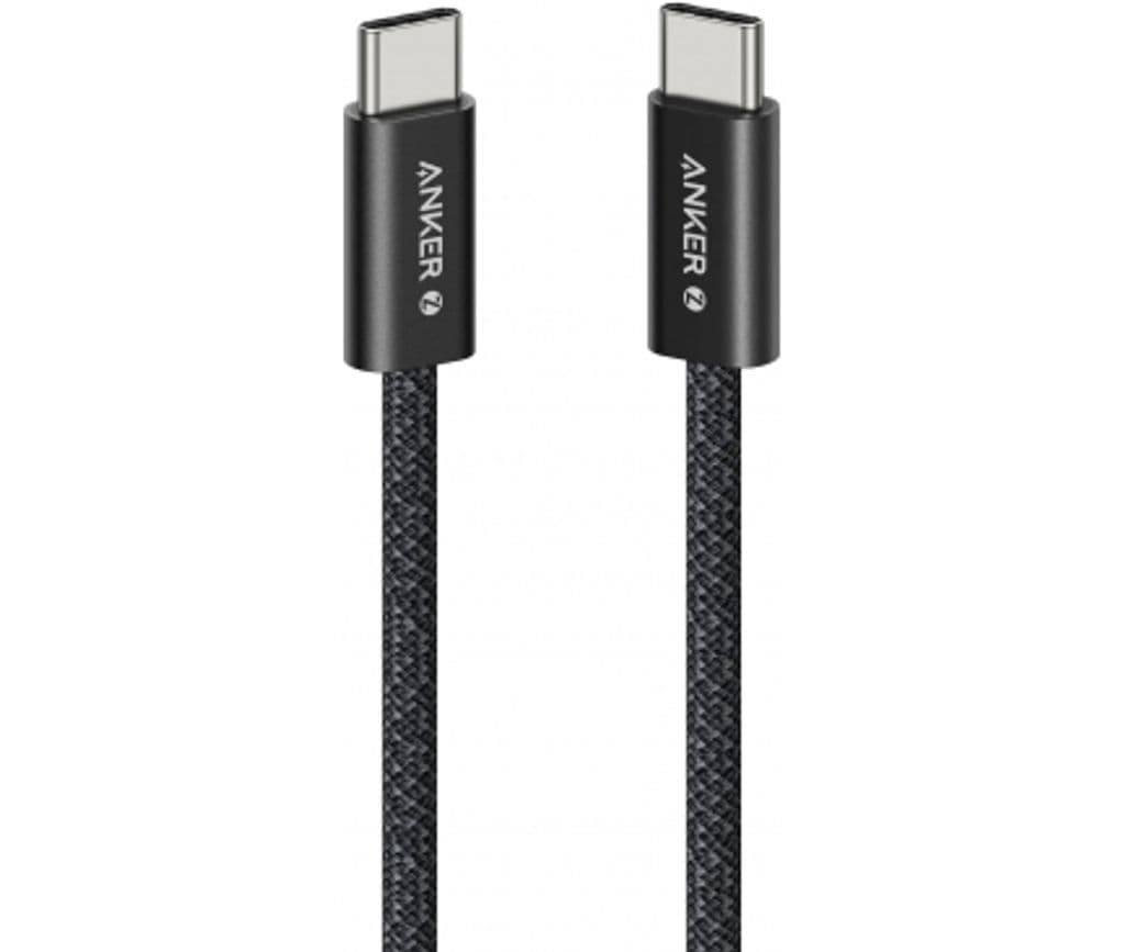 Anker Zolo USB-C til USB-C ladekabel 240W, 1m – svart