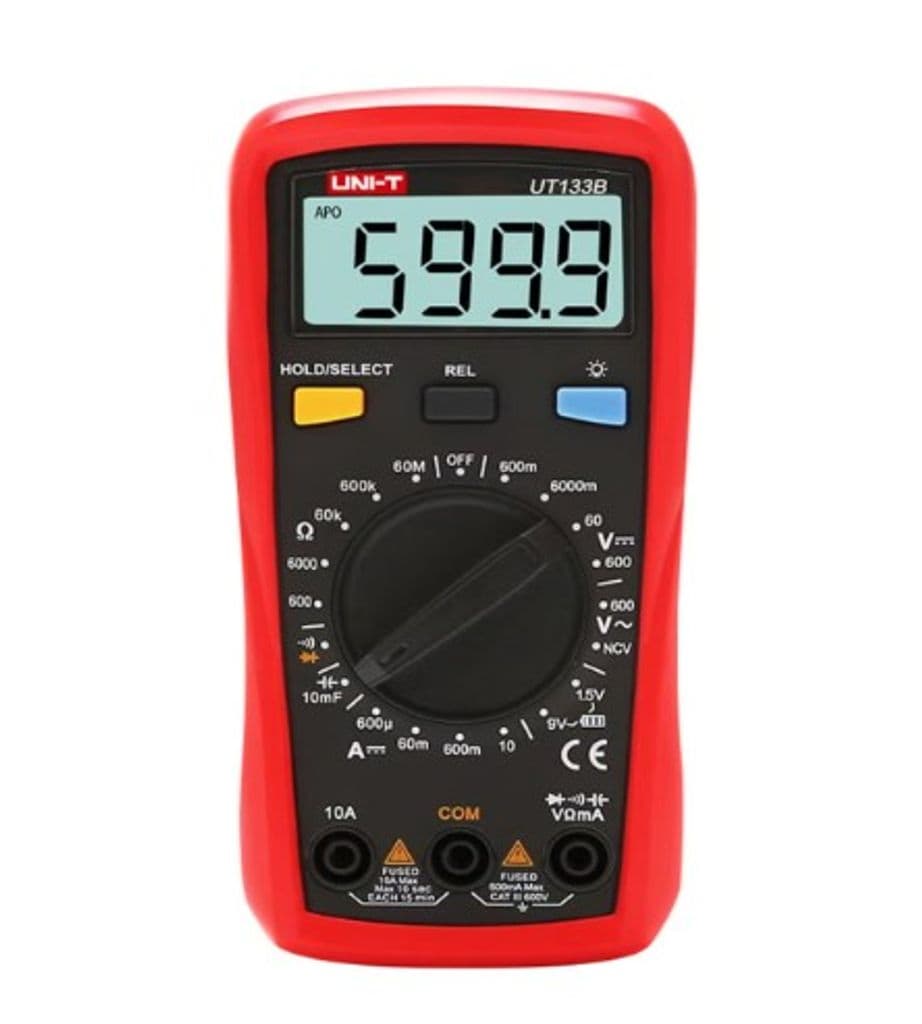 UNI-T UT133B Digitalt Multimeter 600V 10A med NCV