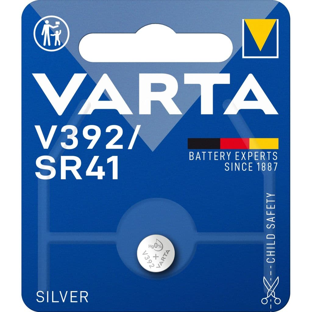 VARTA Silver Coin knappcellebatteri V392/SR41