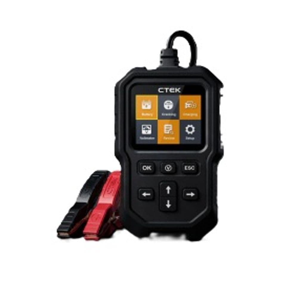 CTEK Batteritester 12/24V 100–2000A med Fargeskjerm