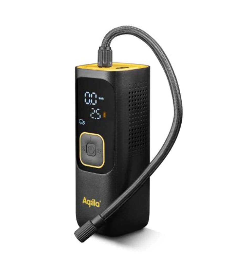 Aqiila Airbird C7 luftpumpe, bærbar kompressor 7500mAh