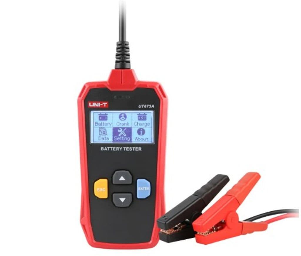 UNI-T UT673A Digital Batteritester 12/24V 3–220Ah