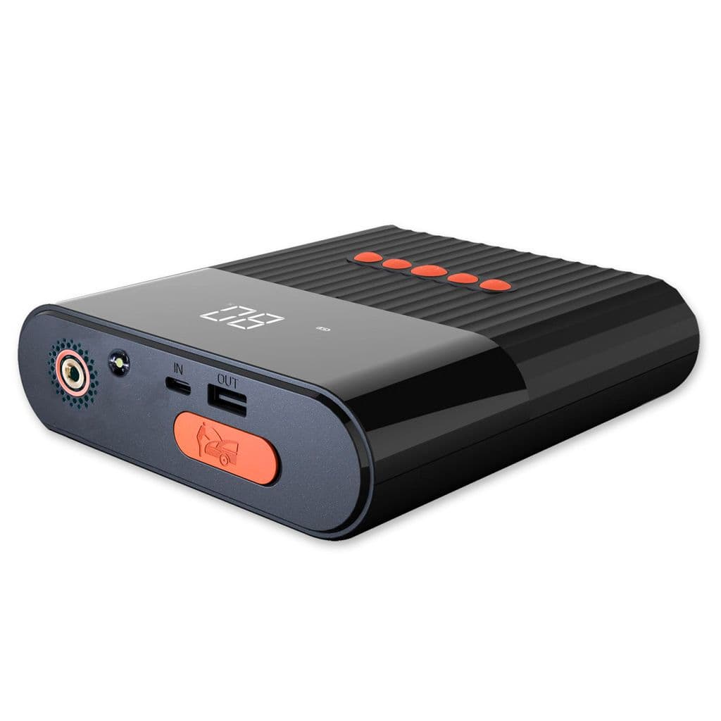 4smarts Powerbank 8800mAh & Kompressor/Pumpe til Bil