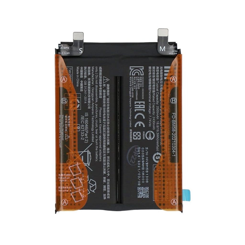 Xiaomi Mi 11T Pro Batteri