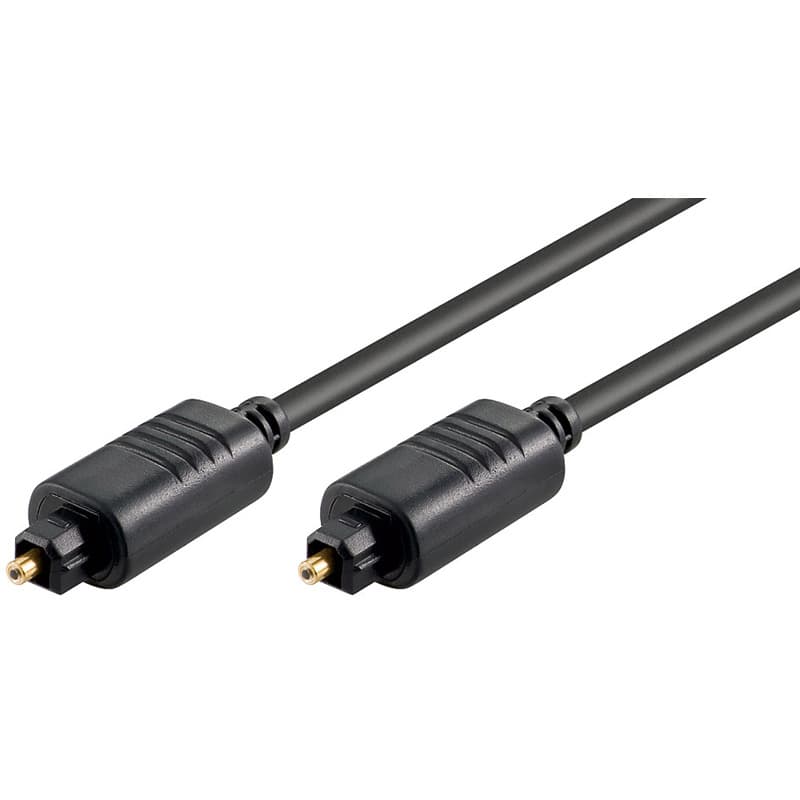 Goobay Digital fiberkabel lyd, Toslink-Toslink, 1m