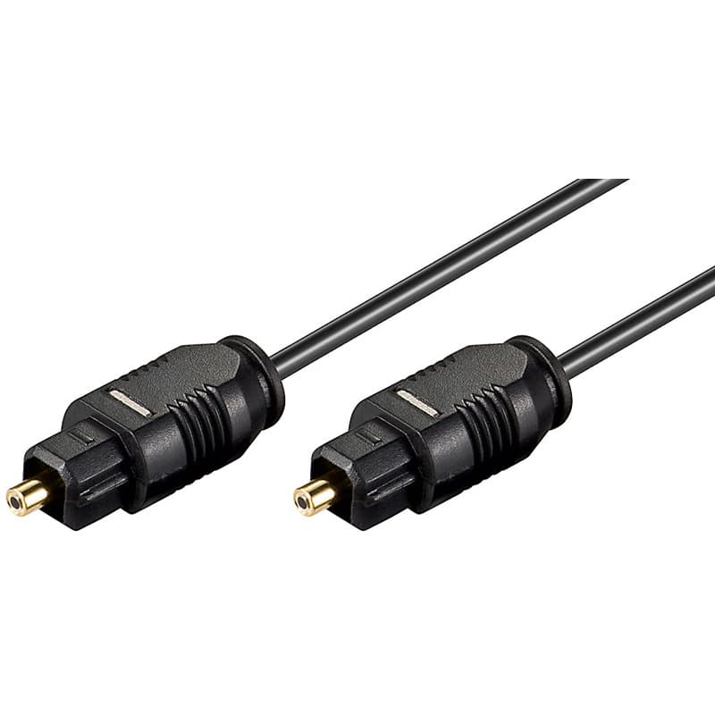 Digital fiberoptikk, 2m, Toslink-Toslink