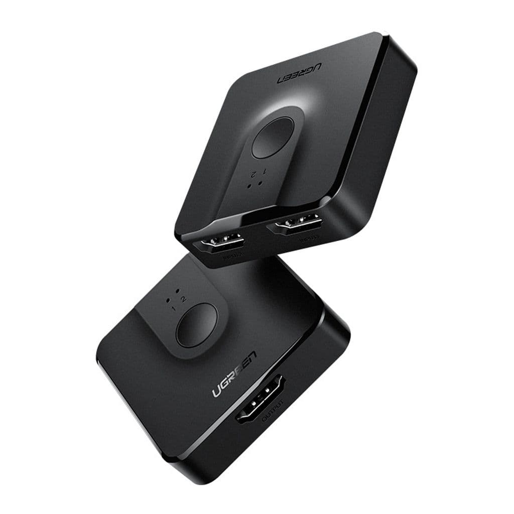 UGREEN HDMI Switch 1x HDMI til 2x HDMI 4K@60Hz - Svart