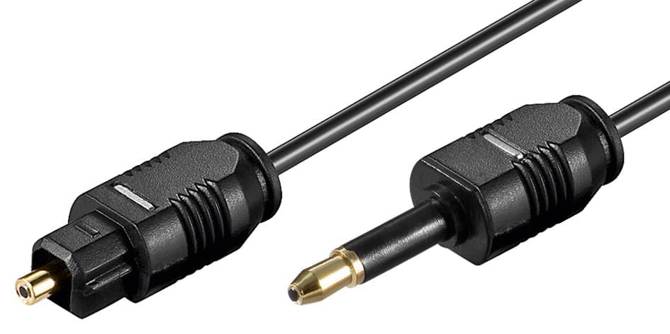 Digital fiberkabel audio. Toslink-Toslink, 1m