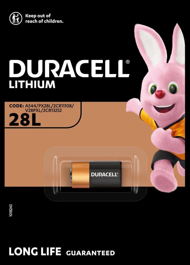 Duracell 28L 6V litiumbatteri