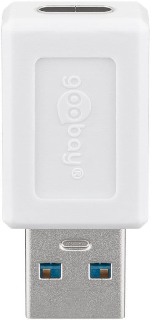 Goobay USB 3.0 SuperSpeed USB-C-adapter - Hvit