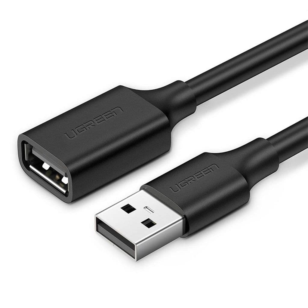 Ugreen USB-A (hun) til USB-A (hann) kabeladapter, 1m - svart