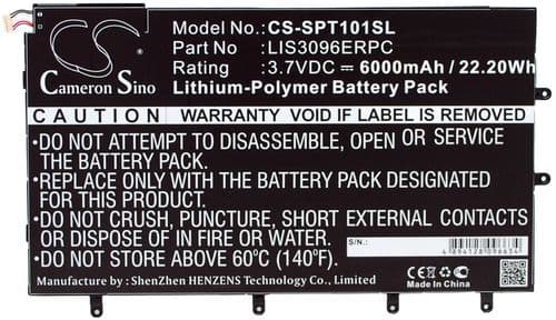 Batteri til Sony SGP321 etc
