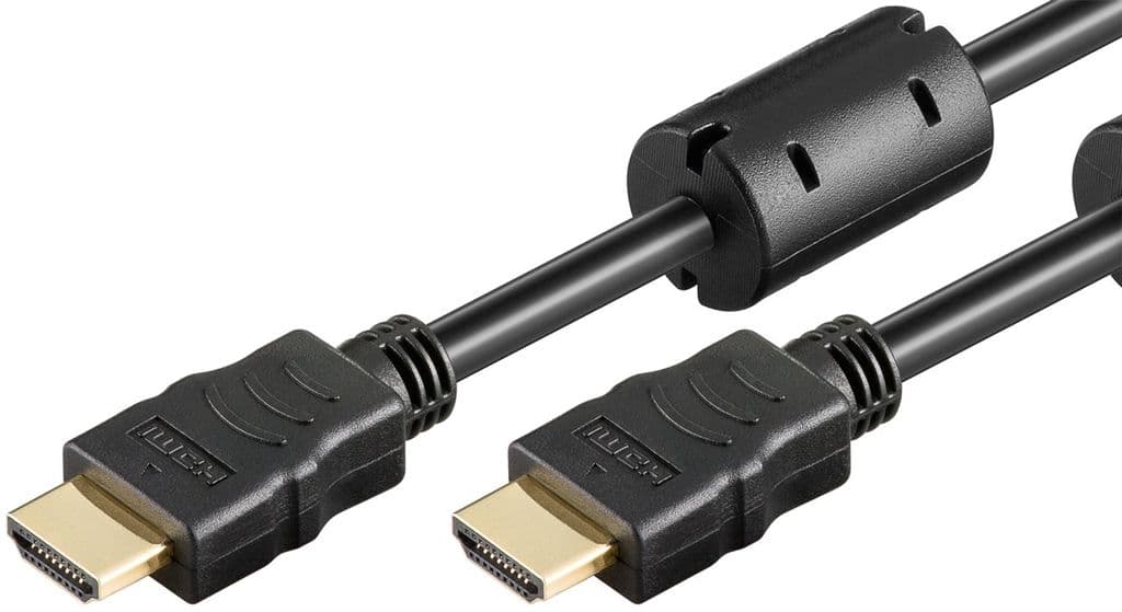 Høyhastighets HDMI-kabel med Ethernet, Ferritt, 3m