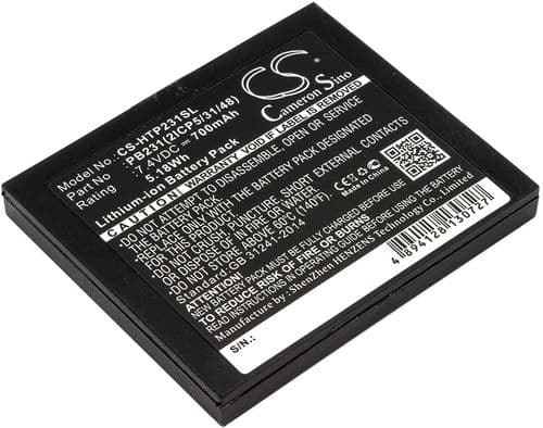 Batteri til Hiti Pringo P231 etc