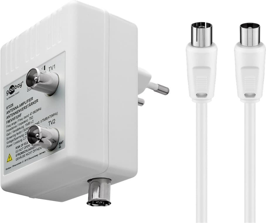 Goobay Antenneforsterker for TV/Radio