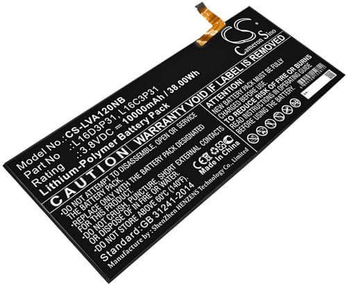 Batteri til Lenovo Yoga A12 etc