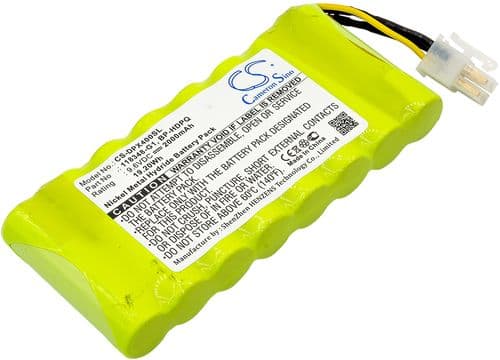 Batteri til Dranetz HDPQ-Xplorer400 etc
