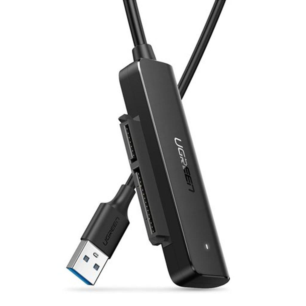 UGREEN USB-A til 2,5" SATA III 3.0 HDD SSD-adapter, 50 cm