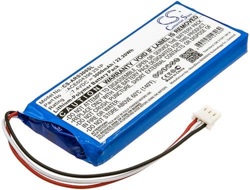 Batteri til Aaronia Spectran HF-Rev.3 etc