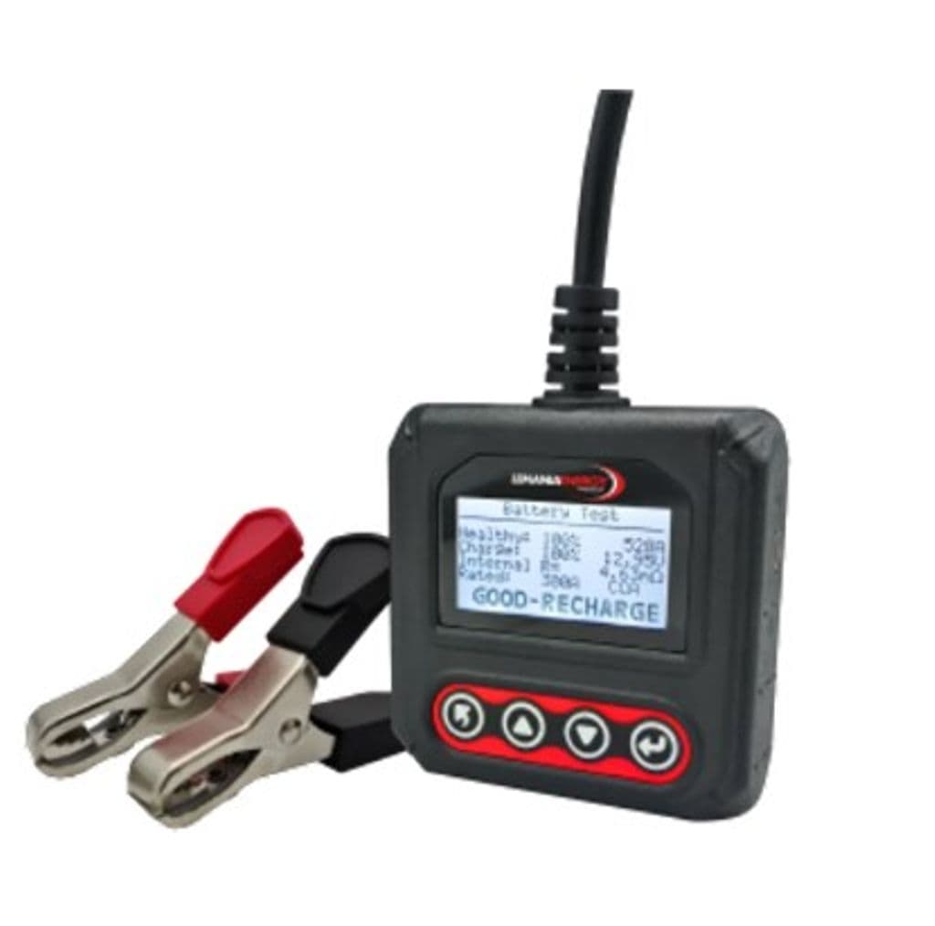 Lemania T3 Batteritester for 12V litium- og blybatterier