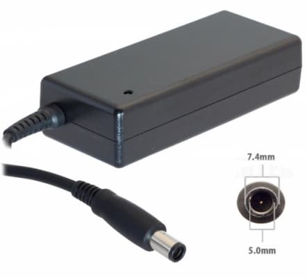 Lader for HP-Compaq 19,5V 3,33A 65W (7,4x5,0)