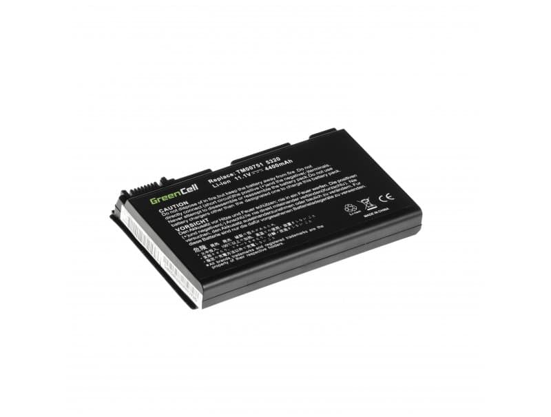 Green Cell-batteri for TravelMate 5220 5520 5720 osv., 10,8 V 4400 mAh