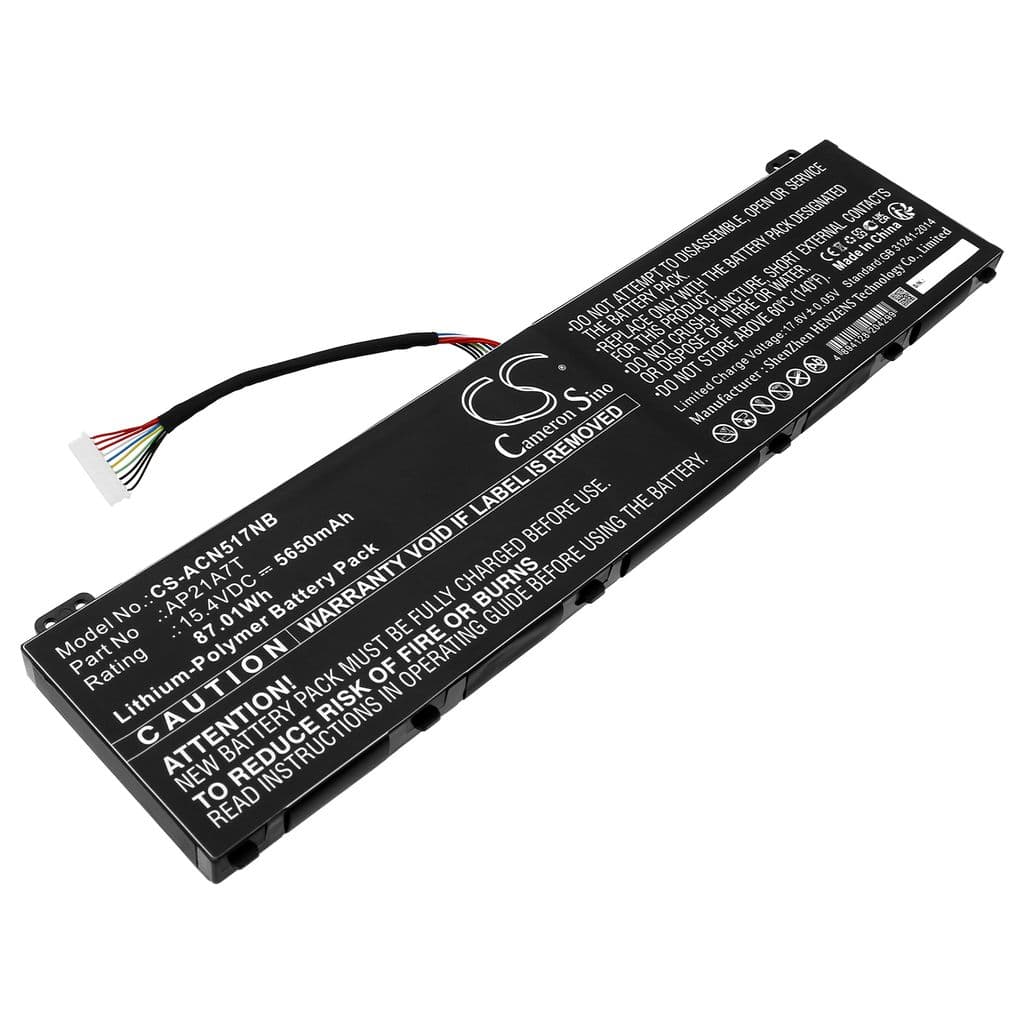 Batteri til Acer Nitro 5 AN517-55-50P0 etc
