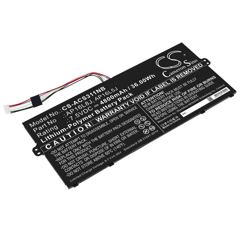 Batteri til Acer Chromebook Spin 311 CP311-3H-K2RJ osv.