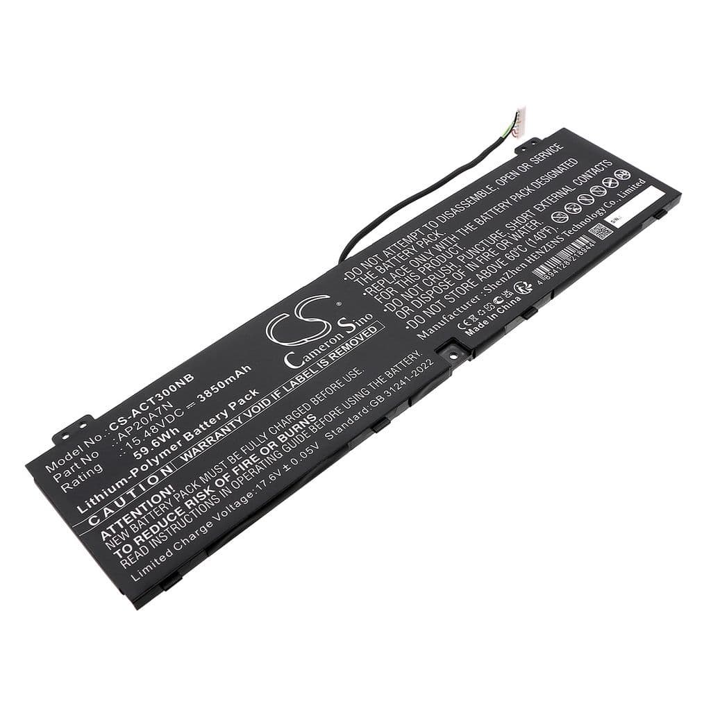 Batteri til Acer Predator Triton 300 SE PT314-51S-52ML etc