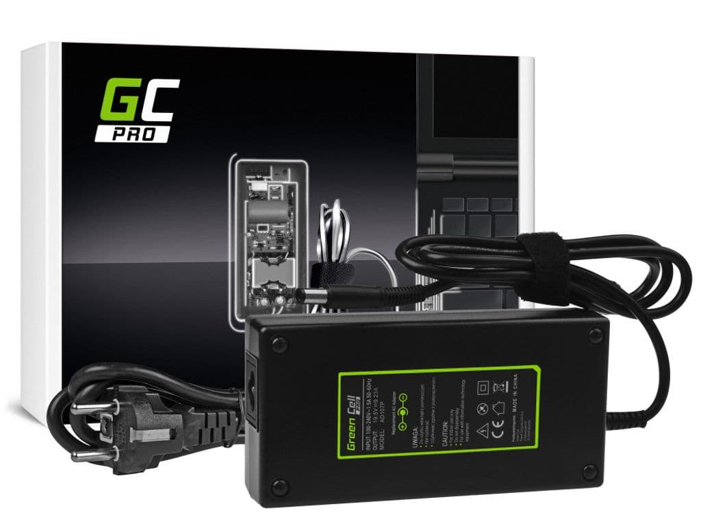 Green Cell PRO lader/strømadapter 19,5 V, 9,23 A, 180 W for Dell Latitude