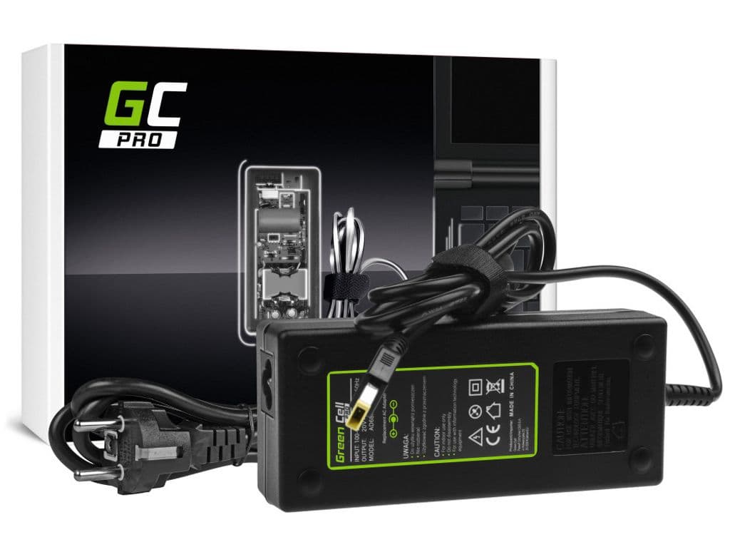 Green Cell PRO AC-adapter 20V 6.75A 135W, for Lenovo IdeaPad Gaming, Legion, osv.